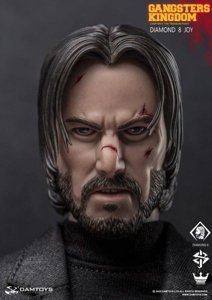 【史派克工廠】結單 預購Q1 DAMTOYS 1/6 黑幫王國--方塊8 喬伊/JOY 可動人偶 #GK028 A款 0630 DAMTOYS 1/6 黑幫王國--方塊8 喬伊/JOY 可動人偶 #GK028 A款