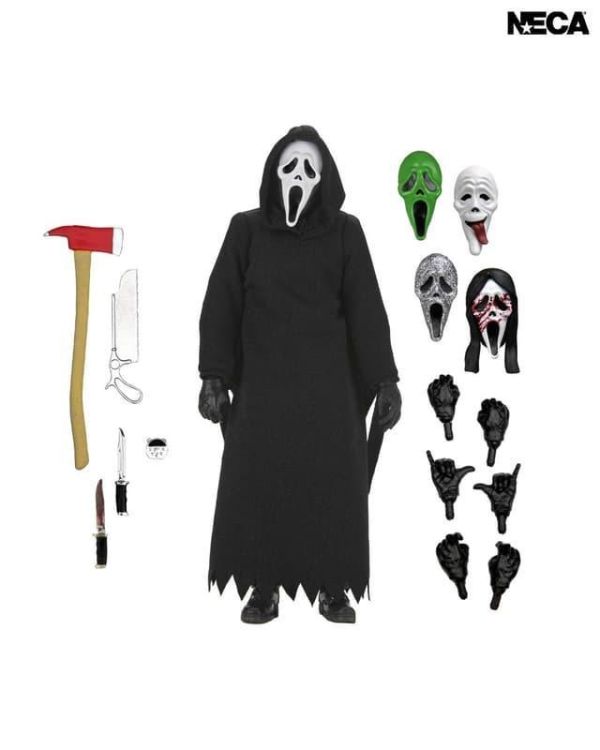 【史派克工廠】結單26年9月 NECA 驚聲尖叫 終極 鬼臉歸來 7吋 可動 0306 NECA 驚聲尖叫 終極 鬼臉歸來 7吋 可動