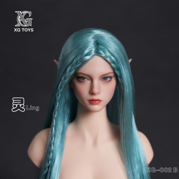 【史派克工廠】預購免運26年Q3 XG Toys星光人偶 1/6 靈公主頭雕 XG-002ABC 共3款 0713 XG Toys星光人偶 1/6 靈公主頭雕 XG-002ABC 共3款