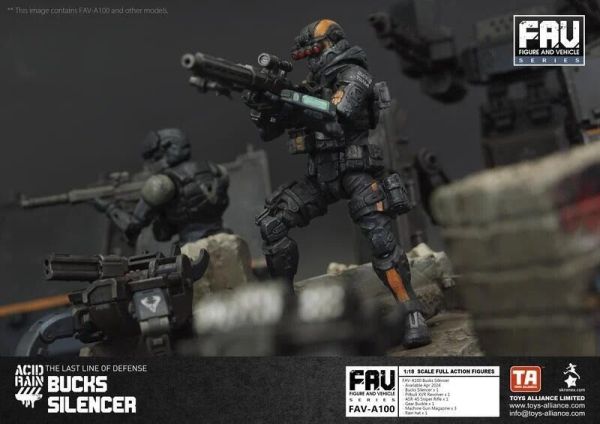 【史派克工廠】結單 預購4月 TOYS ALLIANCE 酸雨戰爭 Acid Rain FAV-A100 公鹿滅聲者 1009 TOYS ALLIANCE 酸雨戰爭 Acid Rain FAV-A100 公鹿滅聲者