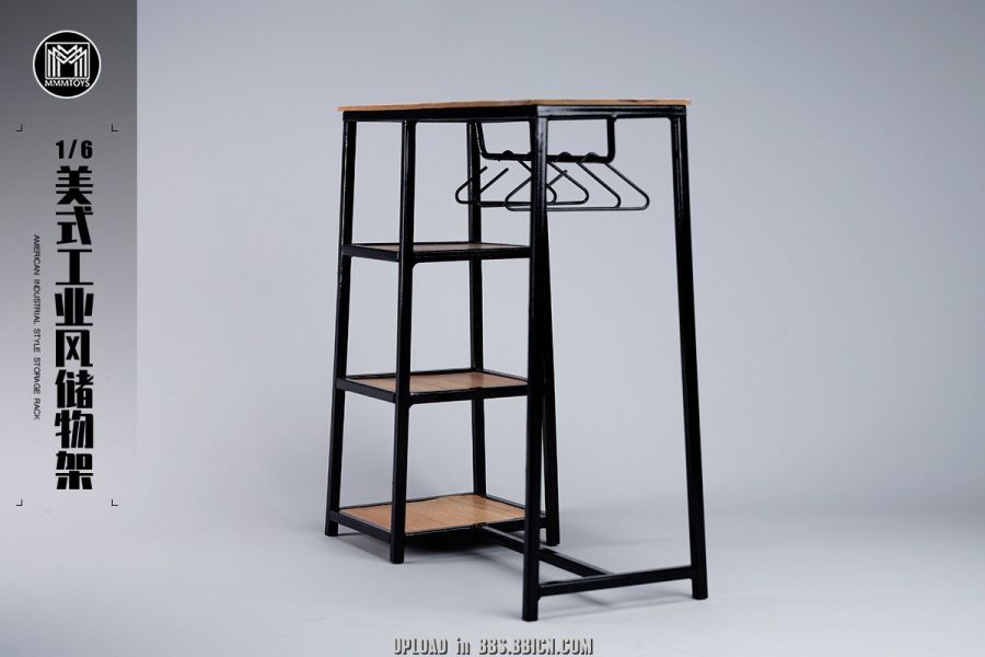 【史派克工廠】結單25年Q1 MMMTOYS 1/6 美式工業風儲存架 M2420 1220 MMMTOYS 1/6 美式工業風儲存架 M2420