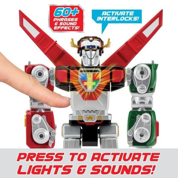 【史派克工廠】結單預購12月 Playmates Voltron 百獸王 五獅合體 豪華聲光 40周年 40CM 0730 Playmates Voltron 百獸王 五獅合體 豪華聲光 40周年 40CM