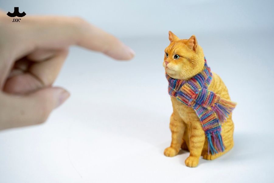 【史派克工廠】預購26年Q1 JXK 流浪貓鮑勃 Wandering Bob 橘貓 動物模型 0122 JXK 流浪貓鮑勃 Wandering Bob 橘貓 動物模型