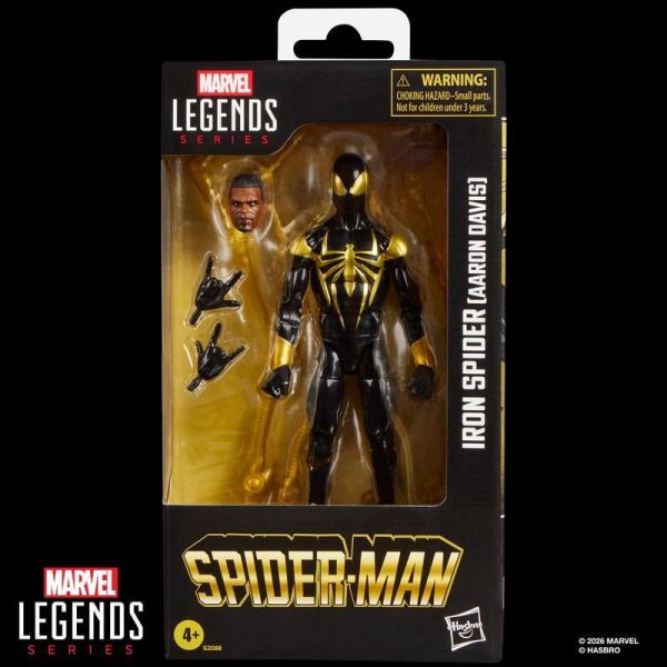 【史派克工廠】預購26年6月 孩之寶 漫威傳奇6吋人物 - Iron Spider Aaron Davis 0512 孩之寶 漫威傳奇6吋人物 - Iron Spider Aaron Davis