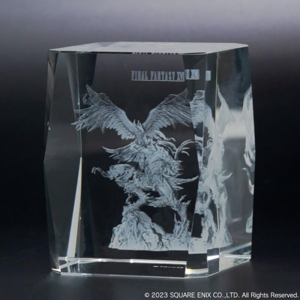 【史派克工廠】結單 預購23年6月 FINAL FANTASY 16 3D水晶玻璃 PHOENIX & IFRIT 0626 FINAL FANTASY 16 3D水晶玻璃 PHOENIX & IFRIT