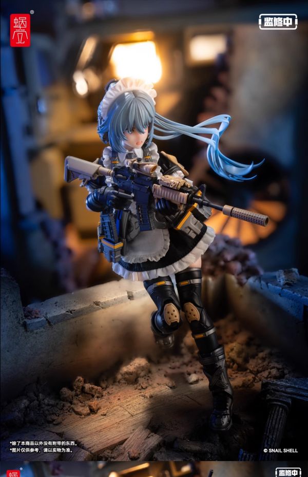 【史派克工廠】結單25年Q3 蝸之殼 1/12 常磐和音 戰術女僕 機娘 RA-02 可動完成品 0219 蝸之殼 1/12 常磐和音 戰術女僕 機娘 RA-02 可動完成品