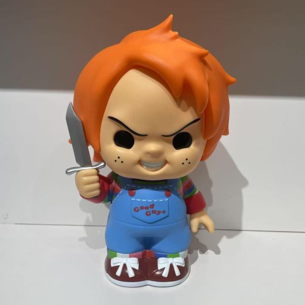 【史派克工廠】現貨免運 MONOGRAM 美版授權 鬼娃 恰吉 存錢筒 23cm 0424 MONOGRAM 美版授權 鬼娃 恰吉 存錢筒 23cm