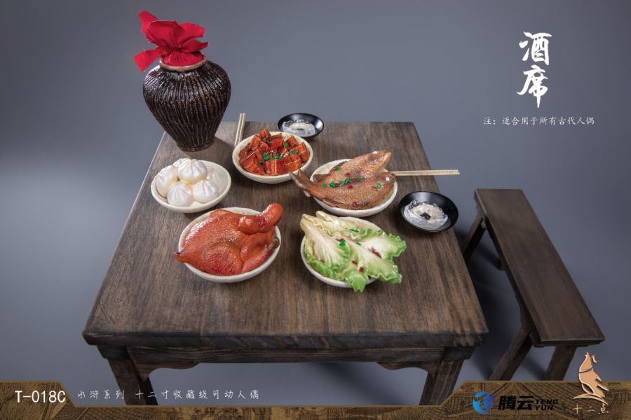 【史派克工廠】結單免運25年Q2 十二點 1/6 智多星吳用 T-018A軍師吳用 T-018B囚服 酒席 0304 十二點 1/6 智多星吳用 T-018A軍師吳用 T-018B囚服 酒席