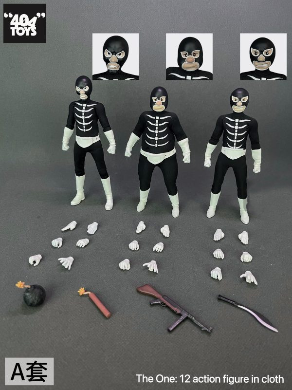 【史派克工廠】結單免運25年Q4 404TOYS 1/12 修卡雜兵 嘰嘰兵 假面騎士 三組 6寸 可動人偶 0819 404TOYS 1/12 修卡雜兵 嘰嘰兵 假面騎士 三組 6寸 可動人偶