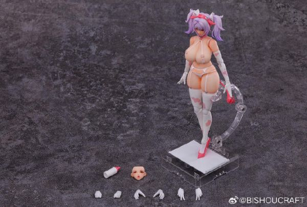 【史派克工廠】結單26年1月 BISHOUCRAFT 1/12 乳牛娘 小熊奈奈 可動 DX版 0909 BISHOUCRAFT 1/12 乳牛娘 小熊奈奈 可動 DX版
