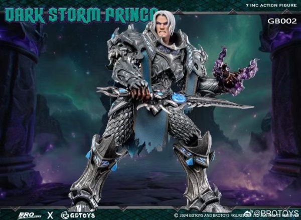 【史派克工廠】結單免運25年Q2 BROTOYS 7吋 黑暗暴風王子 可動人偶 GB002 1209 BROTOYS 7吋 黑暗暴風王子 可動人偶 GB002