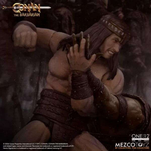 【史派克工廠】預購免運26年Q4 Mezco 螞蟻 one:12 野蠻人柯南 競技場版 可動 MEZ7681 0610 Mezco 螞蟻 one:12 野蠻人柯南 競技場版 可動 MEZ7681