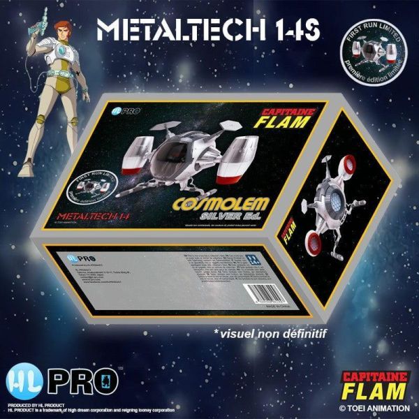 【史派克工廠】結單免運26年9月 HL PRO 太空突擊隊 COSMO-LINER 銀色限定版 合金 0604 HL PRO 太空突擊隊 COSMO-LINER 銀色限定版 合金