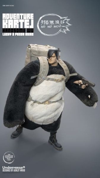 【史派克工廠】預購免運26年Q2 Underverse AK系列 DIRTY熊貓 帥吳 1/6 可動人偶 0106 Underverse AK系列 DIRTY熊貓 帥吳 1/6 可動人偶