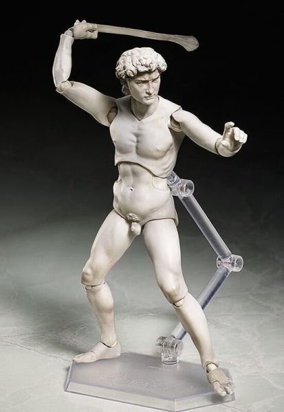 【史派克工廠】結單26年4月 代理版 Figma 桌上美術館 大衛像 可動 完成品 0630 代理版 Figma 桌上美術館 大衛像 可動 完成品
