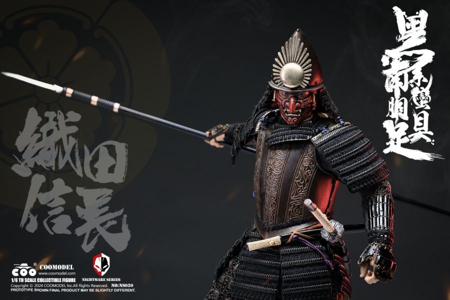 COOMODEL 1/6 帝國系列黑系南蠻胴具足織田信長SE132純銅標準版
