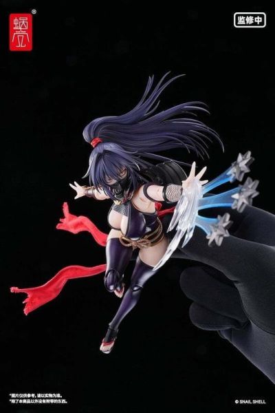【史派克工廠】結單 免運Q2 蝸之殼 女忍者 裂風 & 專用配件包 & 印花連帽衛衣套裝 黑/白色 1007 蝸之殼 女忍者 裂風 & 專用配件包 & 印花連帽衛衣套裝 黑/白色