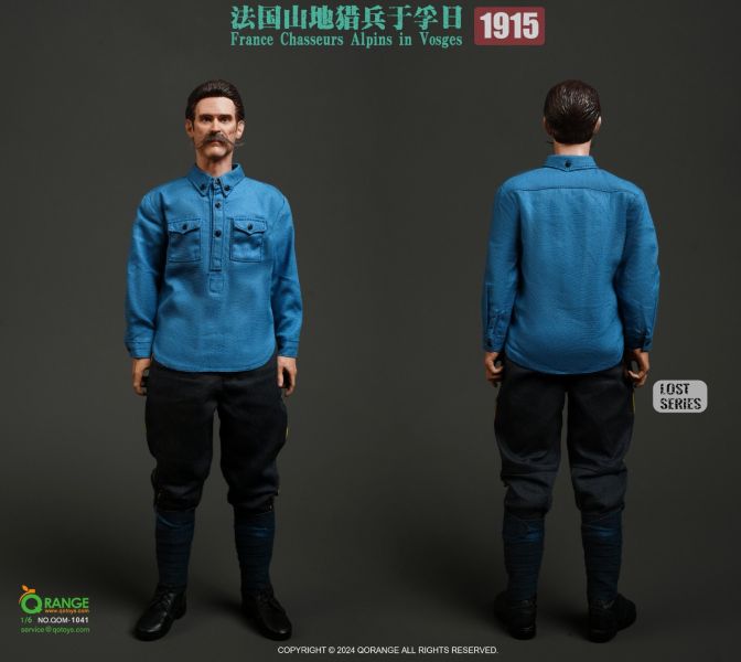 【史派克工廠】結單 預購24年Q4 QORANGE QOTOYS 1/6 法國山地獵兵於孚日1915 QOM-1041 0708 QORANGE QOTOYS 1/6 法國山地獵兵於孚日1915 QOM-1041
