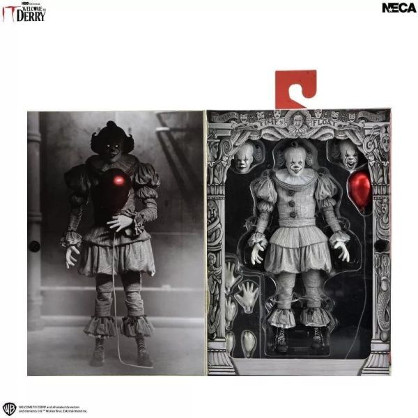 【史派克工廠】預購26年11月 NECA 牠：歡迎來到德利鎮 終極 黑白 潘尼懷斯 7吋 可動 1012 NECA 牠：歡迎來到德利鎮 終極 黑白 潘尼懷斯 7吋 可動