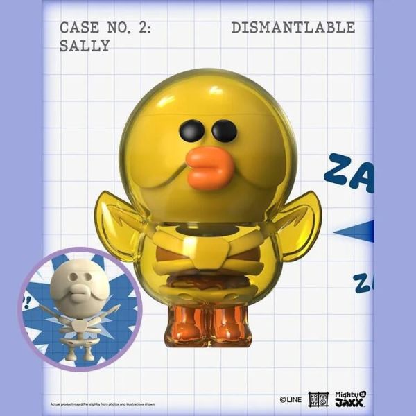 【史派克工廠】結單 預購6月 Mighty Jaxx 6吋 LINE FRIENDS 莎莉 透明 解剖 半剖 系列 1226 Mighty Jaxx 6吋 LINE FRIENDS 莎莉 透明 解剖 半剖 系列