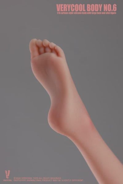 【史派克工廠】預購免運26年4月 VERYCOOL 1/6 6號素體 豐滿窄肩蜂腰連腳體型 鉑金矽膠女素體 0309 Toypoint 眾星起源 星曜版 處女座 成品可動人偶 配件包