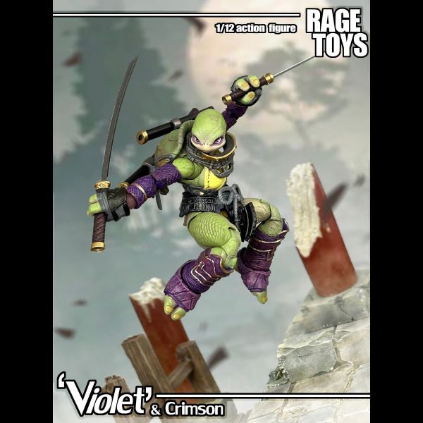 【史派克工廠】預購免運26年Q2 烈炎工作室 武士力量 烏龜姊妹花 可動人偶 1226 烈炎工作室 武士力量 烏龜姊妹花 可動人偶