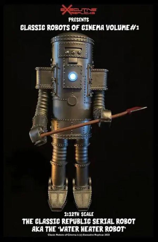 【史派克工廠】結單 預購23年Q4 Executive Replicas 電影經典機器人系列 熱水器機器人 0810 Executive Replicas 電影經典機器人系列 熱水器機器人