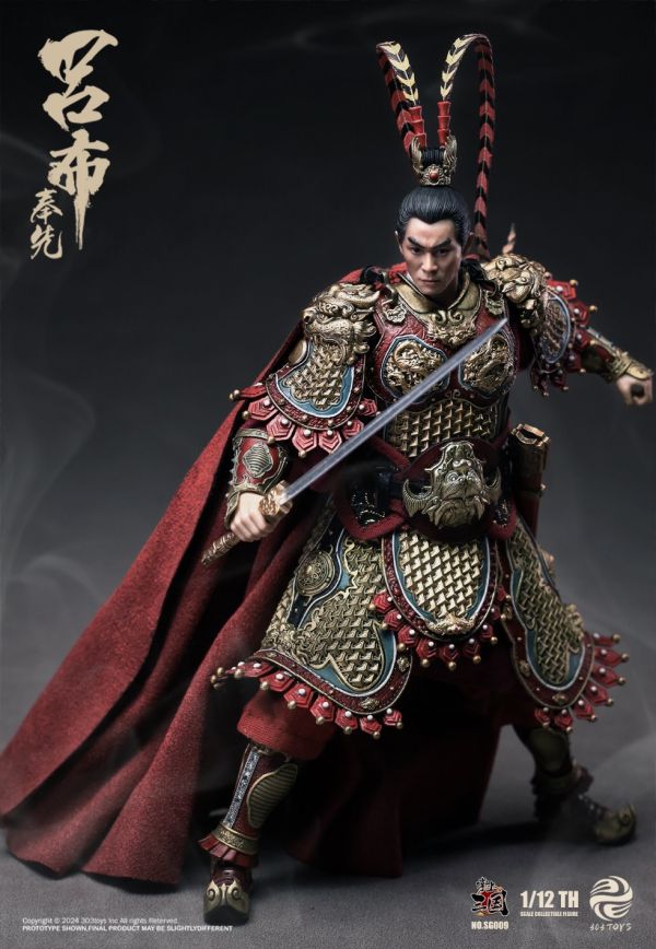【史派克工廠】結單免運25年Q1 303TOYS 1/12 掌上三國 呂布 奉先 單人版SG009 人馬旗版 1204 303TOYS 1/12 掌上三國 呂布 奉先 單人版SG009 人馬旗版