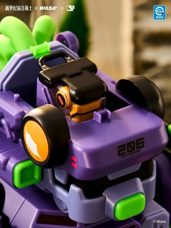 【史派克工廠】預購免運25年Q4 野獸國 WASA x EVA 206聯名系列 超列車合體 盲盒 一中盒4入 1113 WASA x EVA 206聯名系列 超列車合體 盲盒 一中盒4入