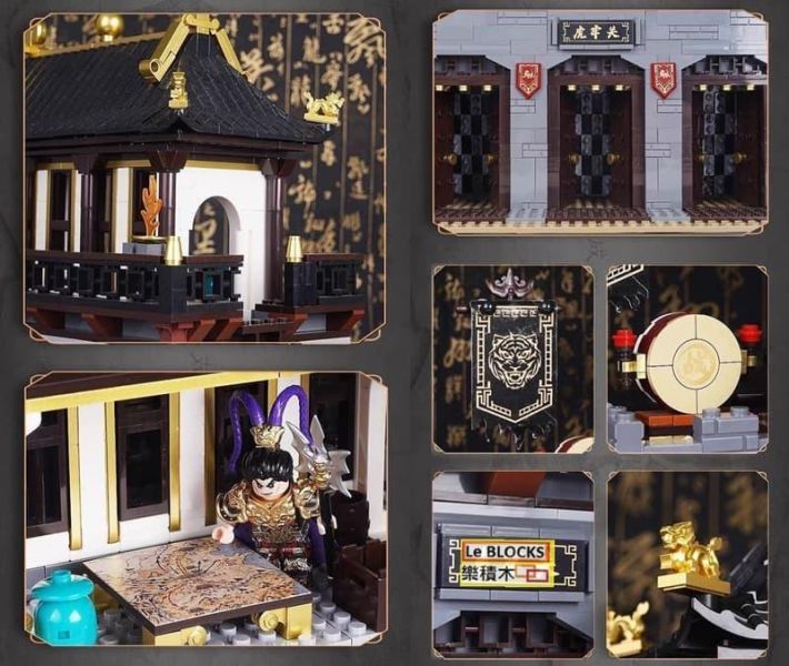 【史派克工廠】結單免運26年3月 迪庫 三國小俠 大型城池 古代 虎牢關 珍藏呂布 赤兔城池城 建築積木玩具 0205 迪庫 三國小俠 大型城池 古代 虎牢關 珍藏呂布 赤兔城池城 建築積木玩具