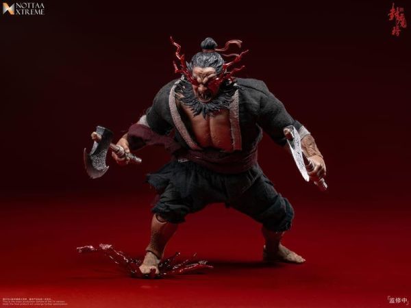 【史派克工廠】結單 免運27年Q1 非玩玩具 封魔榜 天殺星 李逵 水滸傳 含特典 布衣可動人偶 0831 非玩玩具 封魔榜 天殺星 李逵 水滸傳 含特典 布衣可動人偶