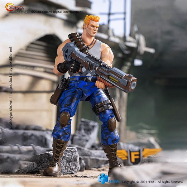 【史派克工廠】結單25年Q2 HIYA 海雅 魂斗羅 Contra 比爾 瑞澤 1/12 1017 HIYA 海雅 魂斗羅 Contra 比爾 瑞澤 1/12