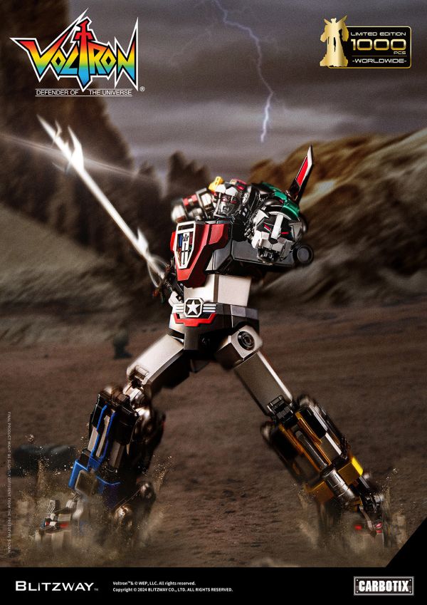 【史派克工廠】結單 預購免運Q2 Blitzway CARBOTIX 黑色 限量版 百獸王Voltron 聖戰士 訂 0226 Blitzway CARBOTIX 系列 黑色 限量版 百獸王Voltron 聖戰士
