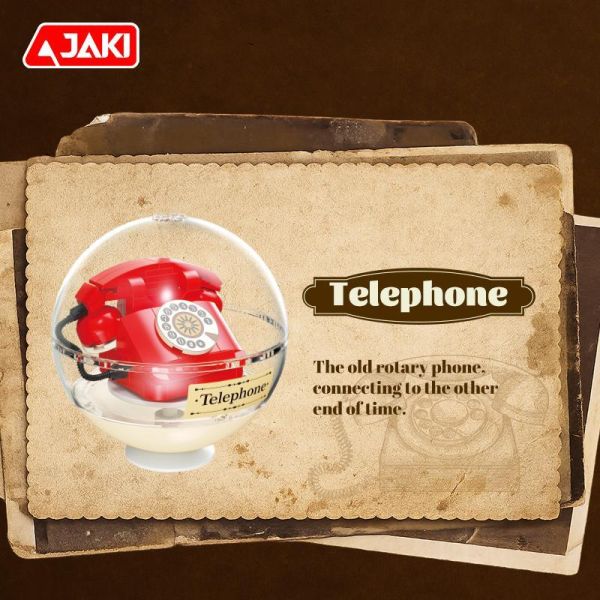 【史派克工廠】預購免運26年5月 佳奇 JAKI KJ013 復古電器積木盲盒 英文版 中盒6入 0507 佳奇 JAKI KJ013 復古電器積木盲盒 英文版 中盒6入