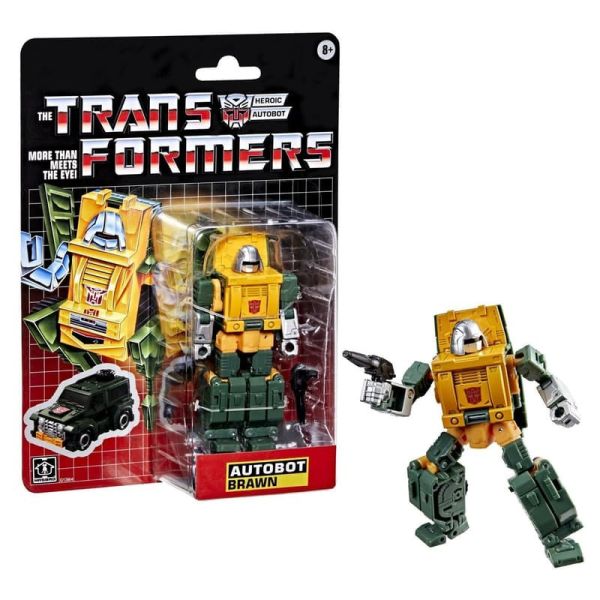 【史派克工廠】預購25年10月 變形金剛 復古系列 RETRO G1 大漢 AUTOBOT BRAWN 0829 變形金剛 復古系列 RETRO G1 大漢 AUTOBOT BRAWN