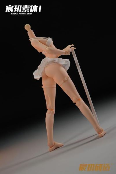 【史派克工廠】預購免運26年Q2 宸璣研造 宸璣骸體I 1/12 通用美術素體 包膠成品 0416 宸璣研造 宸璣骸體I 1/12 通用美術素體 包膠成品