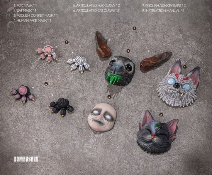 【史派克工廠】預購免運Q2 GIYORZILLA TOYS 1/6 破碎的童話 皮諾丘 面具補充包 0224 GIYORZILLA TOYS 1/6 破碎的童話 皮諾丘 面具補充包