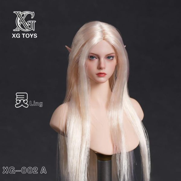 【史派克工廠】預購免運26年Q3 XG Toys星光人偶 1/6 靈公主頭雕 XG-002ABC 共3款 0713 XG Toys星光人偶 1/6 靈公主頭雕 XG-002ABC 共3款
