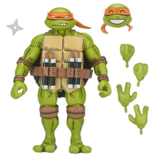 【史派克工廠】預購免運26年10月 NECA 忍者龜 x 兔用心棒 終極 米開朗基羅 7吋 可動 0424 NECA 忍者龜 x 兔用心棒 終極 米開朗基羅 7吋 可動