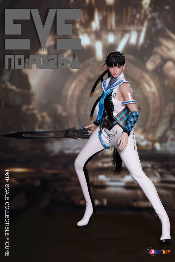 【史派克工廠】結單預購免運25年Q2 PLAY TOY 1/6 劍星 騰空小隊 EVE 可動人偶 P025A 0925 PLAY TOY 1/6 劍星 騰空小隊 EVE 可動人偶 P025A