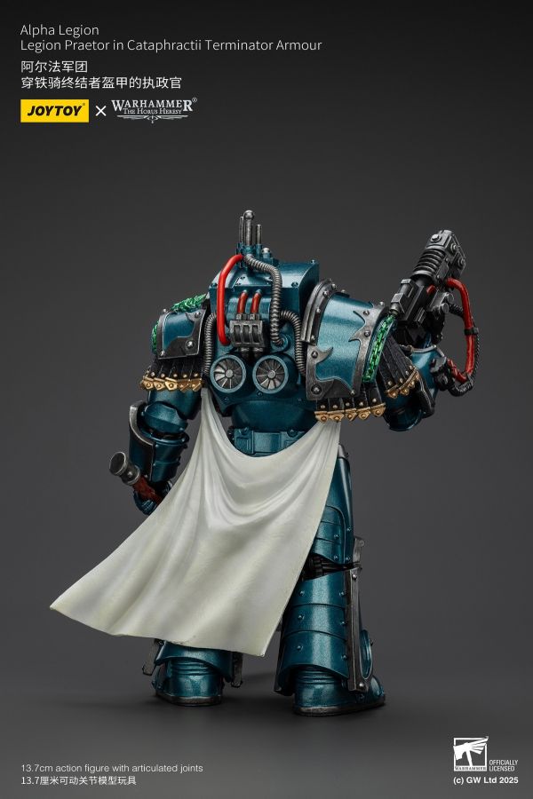 【史派克工廠】結單25年5月 JOYTOY暗源 1/18 阿爾法軍團 穿鐵騎終結者盔甲 執政官JT01260 0416 JOYTOY暗源 1/18 阿爾法軍團 穿鐵騎終結者盔甲 執政官JT01260