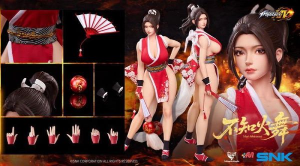 【史派克工廠】預購免運27年Q1 TRIEAGLES 閃鷹 SNK 拳皇14 不知火舞 1/6 可動 珍藏款 0617 TRIEAGLES 閃鷹 SNK 拳皇14 不知火舞 1/6 可動 珍藏款