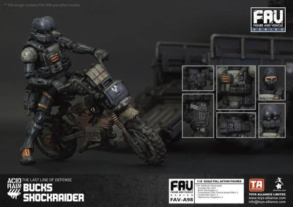 【史派克工廠】結單 預購3月 TOYS ALLIANCE 酸雨戰爭 Acid Rain FAV-A98 公鹿突擊者 0901 TOYS ALLIANCE 酸雨戰爭 Acid Rain FAV-A98 公鹿突擊者