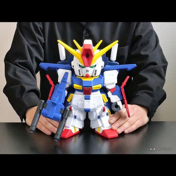 【史派克工廠】結單 預購24年8月 PLEX 機動戰士鋼彈 SD鋼彈 ZZ鋼彈 MSZ-010 搪膠公仔 0524 PLEX 機動戰士鋼彈 SD鋼彈 ZZ鋼彈 MSZ-010 搪膠公仔