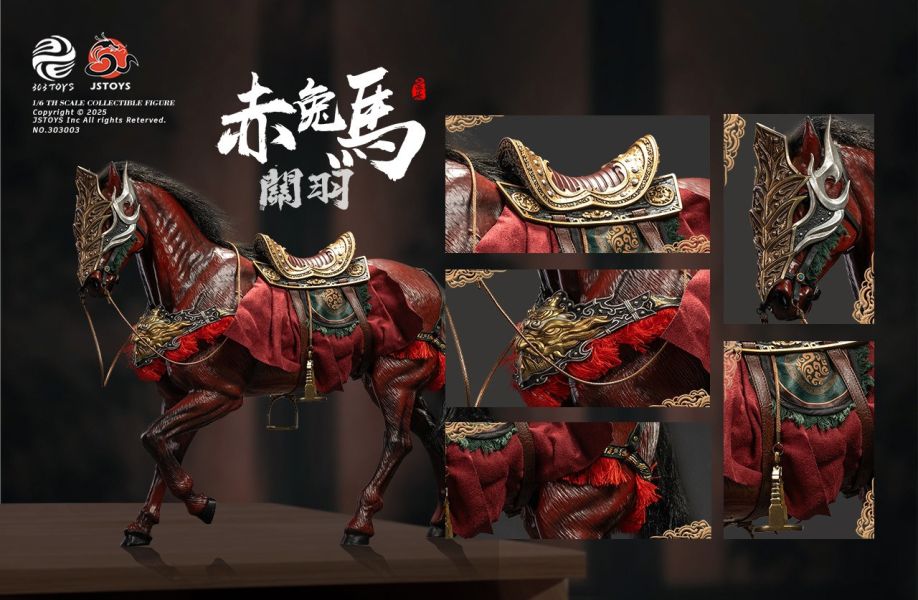 【史派克工廠】結單免運25年Q2 303TOYS JSTOYS 1/6 三國系列 神勇關羽 雲長 回饋版 赤兔馬 0212 303TOYS JSTOYS 1/6 三國系列 神勇關羽 雲長 回饋版 赤兔馬