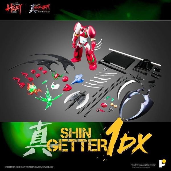 【史派克工廠】預購免運4月 POSE+ METAL HEAT 真蓋特機器人 世界最後之日 真蓋特一號 DX版 1106 POSE+ METAL HEAT 真蓋特機器人 世界最後之日 真蓋特一號 DX版