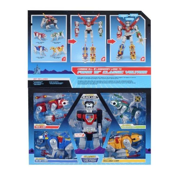 【史派克工廠】結單預購12月 Playmates Voltron 百獸王 五獅合體 豪華聲光 40周年 40CM 0730 Playmates Voltron 百獸王 五獅合體 豪華聲光 40周年 40CM