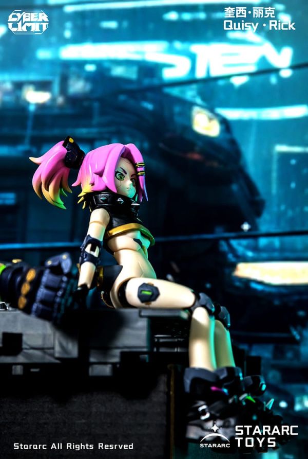 【史派克工廠】結單免運25年2月 STARARC TOYS 星弧玩具 1/12 賽博終極 奎西 麗克 可動成品 0109 STARARC TOYS 星弧玩具 1/12 賽博終極 奎西 麗克 可動成品