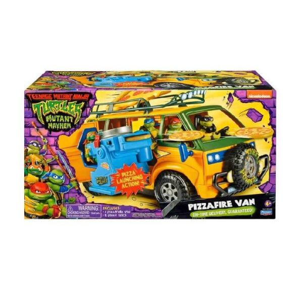 【史派克工廠】結單 預購免運24年 忍者龜 變種大亂鬥 經典披薩車 PIZZA 不含人偶 0710 忍者龜 變種大亂鬥 經典披薩車 PIZZA 不含人偶