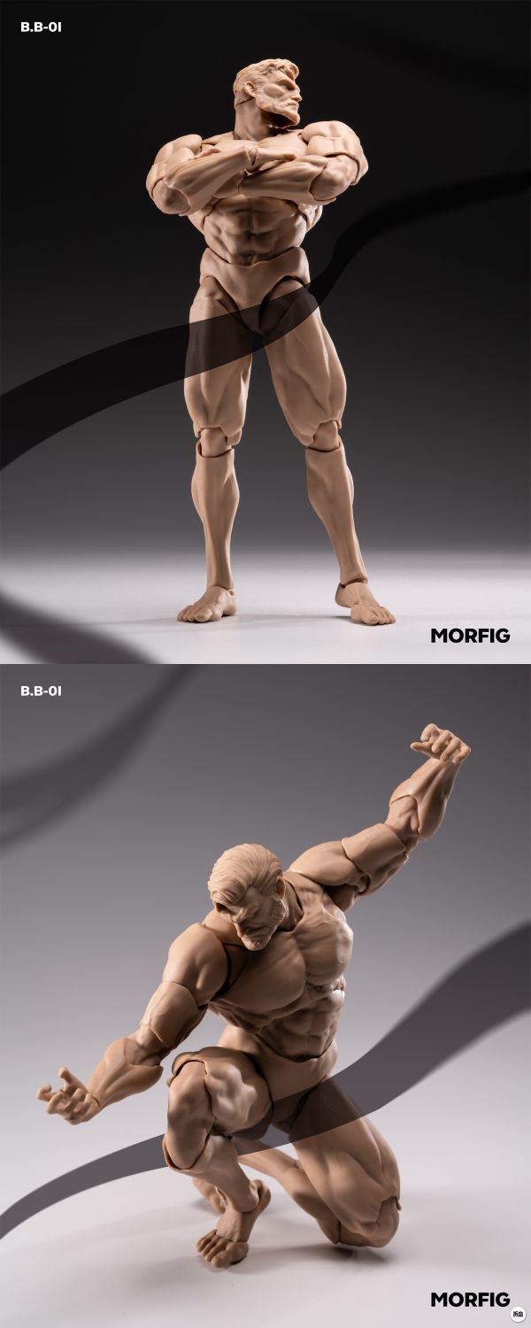 【史派克工廠】預購免運26年Q2 INART MORFIG 1/12 男素體β 超可動人偶 4色 1115 INART MORFIG 1/12 男素體β 超可動人偶 4色